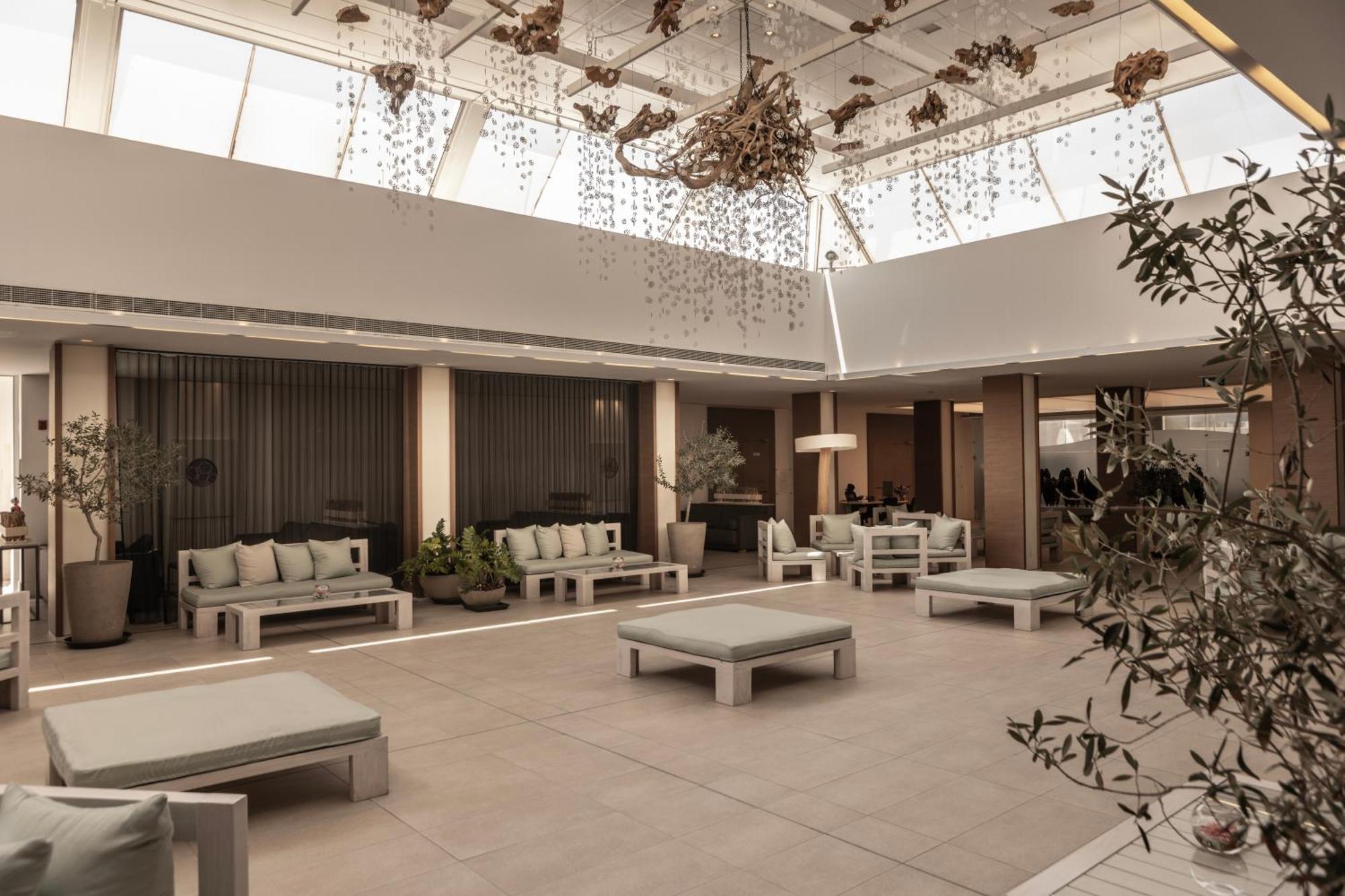Capo Bay Hotel Protaras Luaran gambar The interior of the new terminal